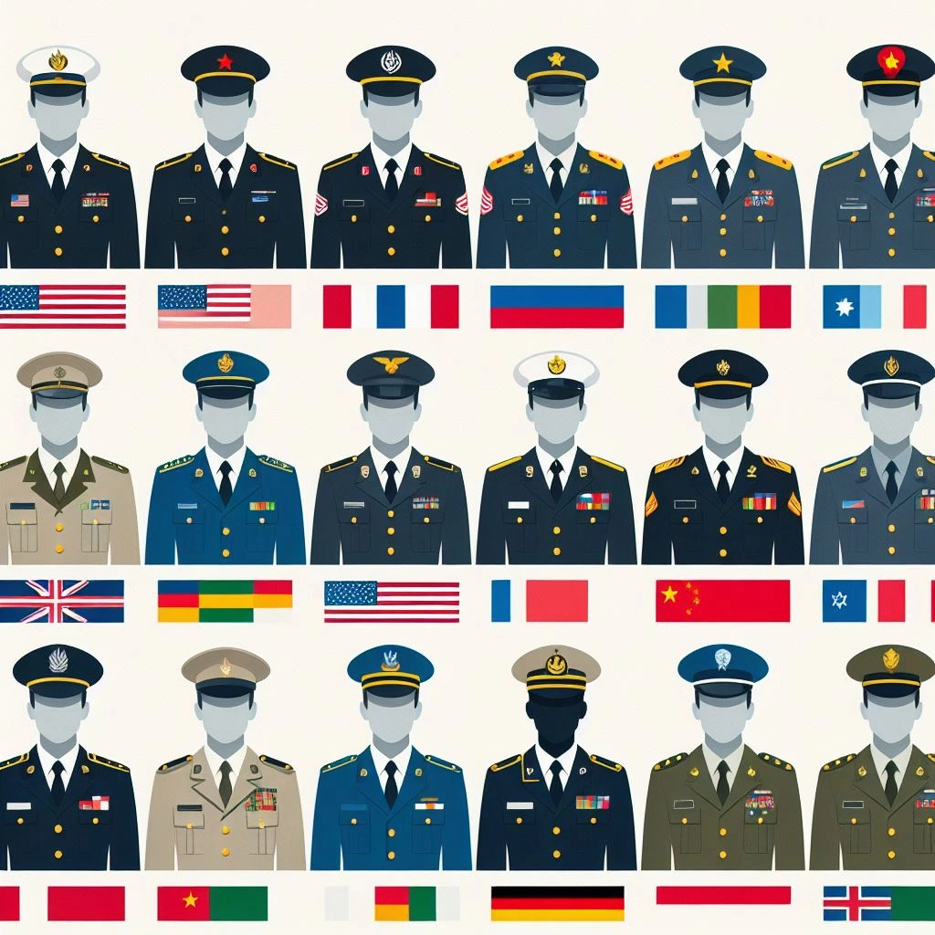 Military uniform by country