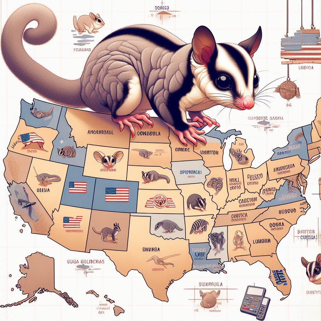 Sugar Glider Legal States 2024